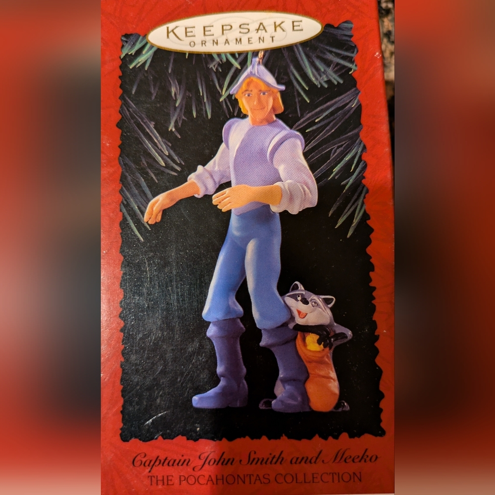 Hallmark Keepsake Ornament - Captain John Smith and Meeko